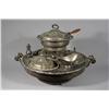 Image 1 : A Victorian Silver Plated Lazy Susan.