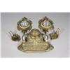 Image 1 : A Collection of Gilt Brass Decorative Items.