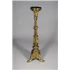 Image 2 : A Gilt Brass Altar Candlestick.