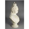 Image 2 : An English Parian Porcelain Bust of Queen Victoria to Commemorate the 60th Year of her Reign. 1837-1