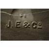 Image 7 : A J.E. & Co. Cast Iron Oval Plaque.
