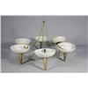 Image 1 : A Mid Century Modern Chandelier in the Style of Gerald Thurston.