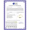 Image 2 : Genuine 0.87 ctw Peridot & Amethyst Bracelet 14KT Yellow Gold - REF-50Z5N