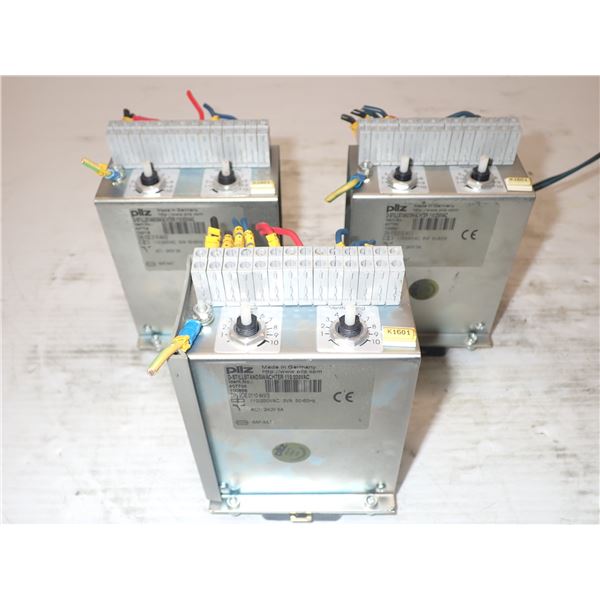 (3) Pilz # 407704/100690, 407704/100868, 407704/100716 Components
