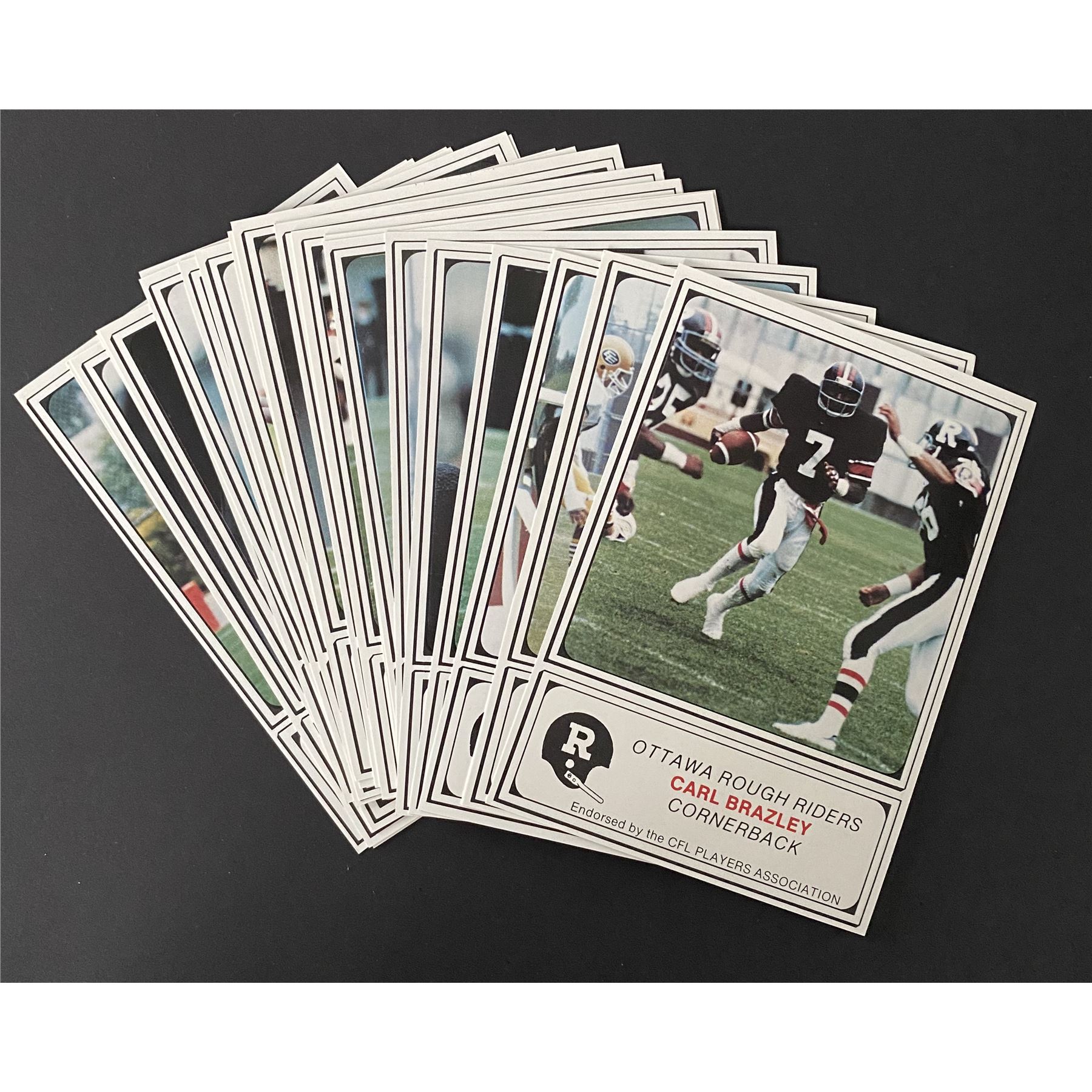 1982 Ottawa Rough Riders JOGO team set