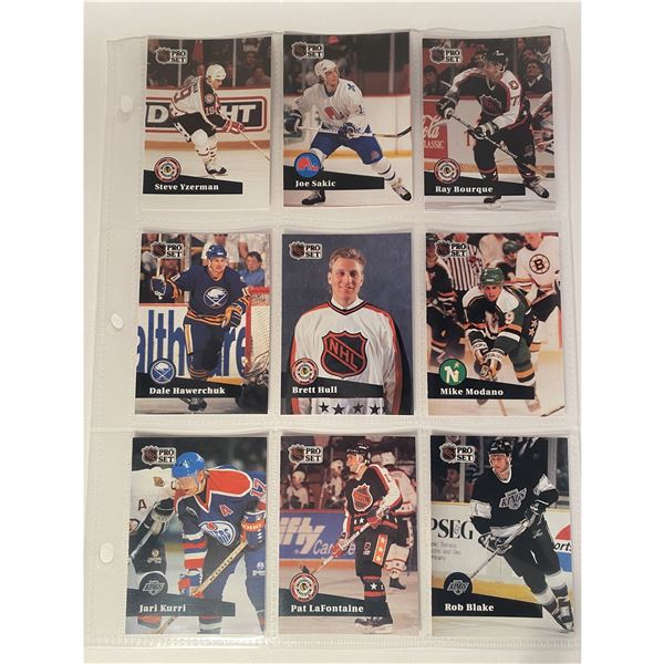 199192 PRO SET NHL Hall of Fame bundle (18 cards)