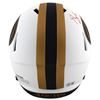 Image 2 : BRANDON AIYUK SIGNED SAN FRANCISCO 49ERS LUNAR ECLIPSE FULL SIZE HELMET (JSA COA)