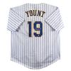 Image 1 : ROBIN YOUNT SIGNED MILWAUKEE BREWERS JERSEY (BECKETT COA)