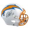 Image 1 : KEENAN ALLEN SIGNED SANDIEGO CHARGERS FULL SIZE SPEED HELMET (JSA COA)