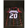 Image 1 : DAMON STAUDAMIRE SIGNED TORONTO RAPTORS JERSEY (JSA COA)