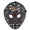 Image 1 : ARI LEHMAN SIGNED FRDAY THE 13TH JASON MASK BLACK (BECKETT COA)