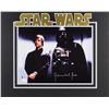 Image 1 : JAMES EARL JONES SIGNED AND MATTED STAR WARS 16 X 20 DISPLAY (JSA/BECKETT COA)