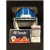 Image 3 : BILL SIMS SIGNED DETROIT LIONS FULL SIZE SPEED HELMET (BECKETT COA)