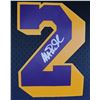 Image 2 : MAGIC JOHNSON SIGNED L.A. LAKERS MITCHELL AND NESS FADE JERSEY (BECKETT COA)