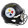 Image 1 : DIONTEE JOHNSON SIGNED PITTSBURG STEELERS FULL SIZE SPEED HELMET (BECKETT COA)