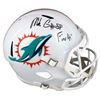Image 1 : MIKE GISECKI SIGNED MIAMI DOLPHINS SPEED HELMET INSCRIBED FINS UP (BECKETT COA)