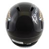 Image 2 : FRED TAYLOR SIGNED JACKSONVILLE JAGUARS FULL SIZE SPEED HELMET (JSA COA)