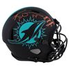 Image 1 : RICKY WILLIAMS SIGNED MIAMI DOLPHINS FULL SIZE ECLIPSE HELMET "SWE" (BECKETT COA)