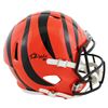 Image 1 : TEE HIGGINS SIGNED CINCINATTI BENGALS FULL SIZE SPEED HELMET (BECKETT COA)