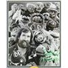 Image 2 : JIM HENSON SIGNED CUSTOM FRAMED 20 X 42 DISPLAY PSA LOA