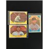 Image 1 : LOT OF 3 VINTAGE BASEBALL CARDS  CHUCK KLEIN,GEORGE SISLER AND GABBY HARTNETT