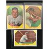 Image 1 : LOT OF 3 VINTAGE BASEBALL CARDS AL SIMMONS, LEFTY O'DOUL AND CHUCK KLEIN