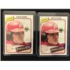 Image 1 : LOT OF 2 VINTAGE PETE ROSE BASEBALL CARDS