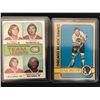 Image 1 : LOT OF 2 VINTAGE HOCKEY CARDS GUY LAFLEUR AND STAN MIKITA