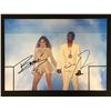 Image 1 : BEYONCE AND JAY Z SIGNED 8 X 10 (RA COA)