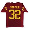 Image 1 : O.J. SIMPSON SIGNED USC FOOTBALL JERSEY (JSA COA)