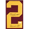 Image 2 : O.J. SIMPSON SIGNED USC FOOTBALL JERSEY (JSA COA)