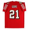 Image 1 : FRANK GORE SIGNED SAN FRANCISCO 49ERS JERSEY (BECKETT COA)