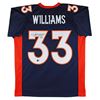 Image 1 : JAVONTE WILLIAMS SIGNED DENVER BRONCOS JERSEY (BECKETT COA)