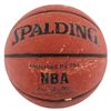 Image 2 : HAKEEM OLIJUWAN SIGNED SPALDING BASKETBALL (BECKETT COA)