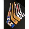 Image 1 : VANCOUVER CANUCKS MINI STICK LOT (SOME SIGNED)