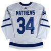 Image 1 : AUSTON MATTHEWS SIGNED TORONTO MAPLE LEAFS ADIDAS PRO JERSEY (FANATICS COA)