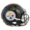 Image 1 : CHASE CLAYPOOL SIGNED PITTSBURG STEELERS FULL SIZE HELMET (BECKETT COA)