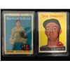 Image 1 : 2 VINTAGE BASEBALL CARDS HAYWOOD SULLIVAN AND DOM DEMETER