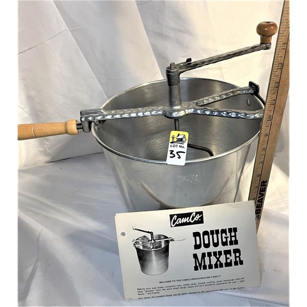 Camco Dough Mixer , Hand Crank Dough Mixer