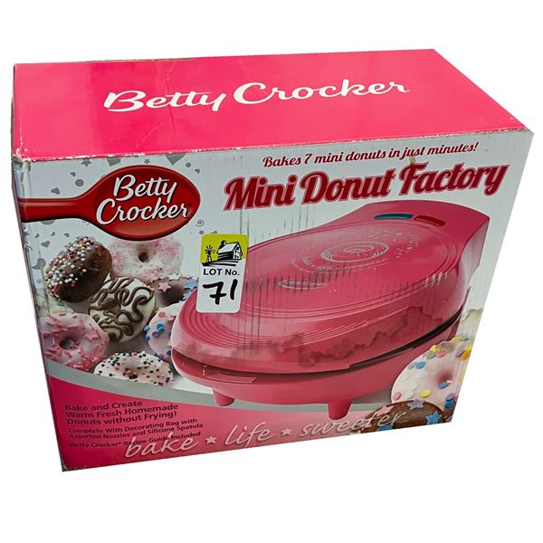 Betty Crocker Mini Donut Factory