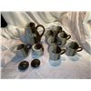 Image 2 : Pottery Style Coffee Set