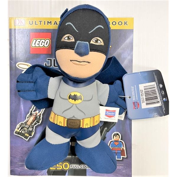 Batman Plush Toy and Lego Book