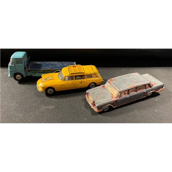 THREE Corgi Cars