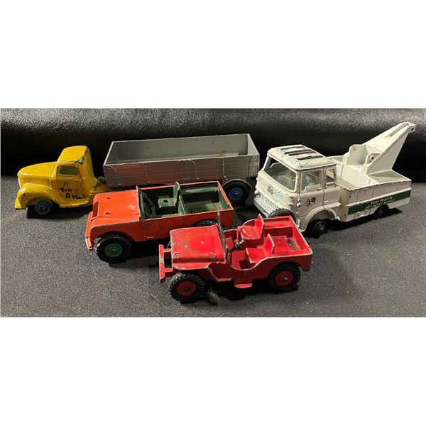 FOUR Dinky Toy Trucks