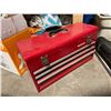 Image 1 : Red Tool Box with Contents