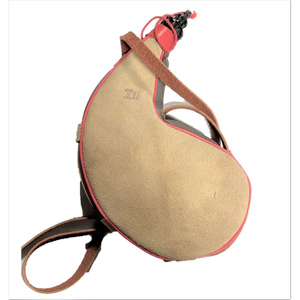 Spanish Bota Bag Leather Canteen Pouch