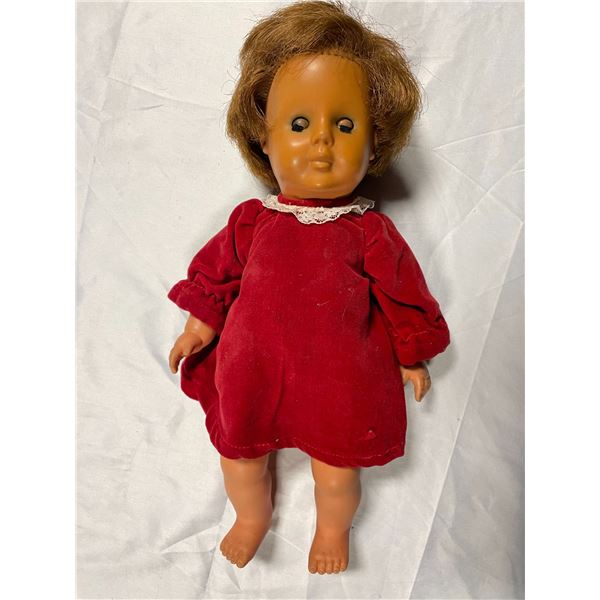 Vintage UNICA Doll Made in Belgium , with working sleepy doll eyes