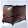 Image 2 : Burmese Red Laquerware Head Rest Box (CLB-041)