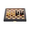 Image 3 : Rosewood & Bone Chess Set in Wood Storage Box   (CLB-356)