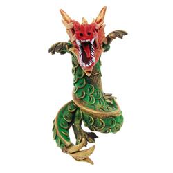 Hand Formed Teak Dragon  (CLB-403)